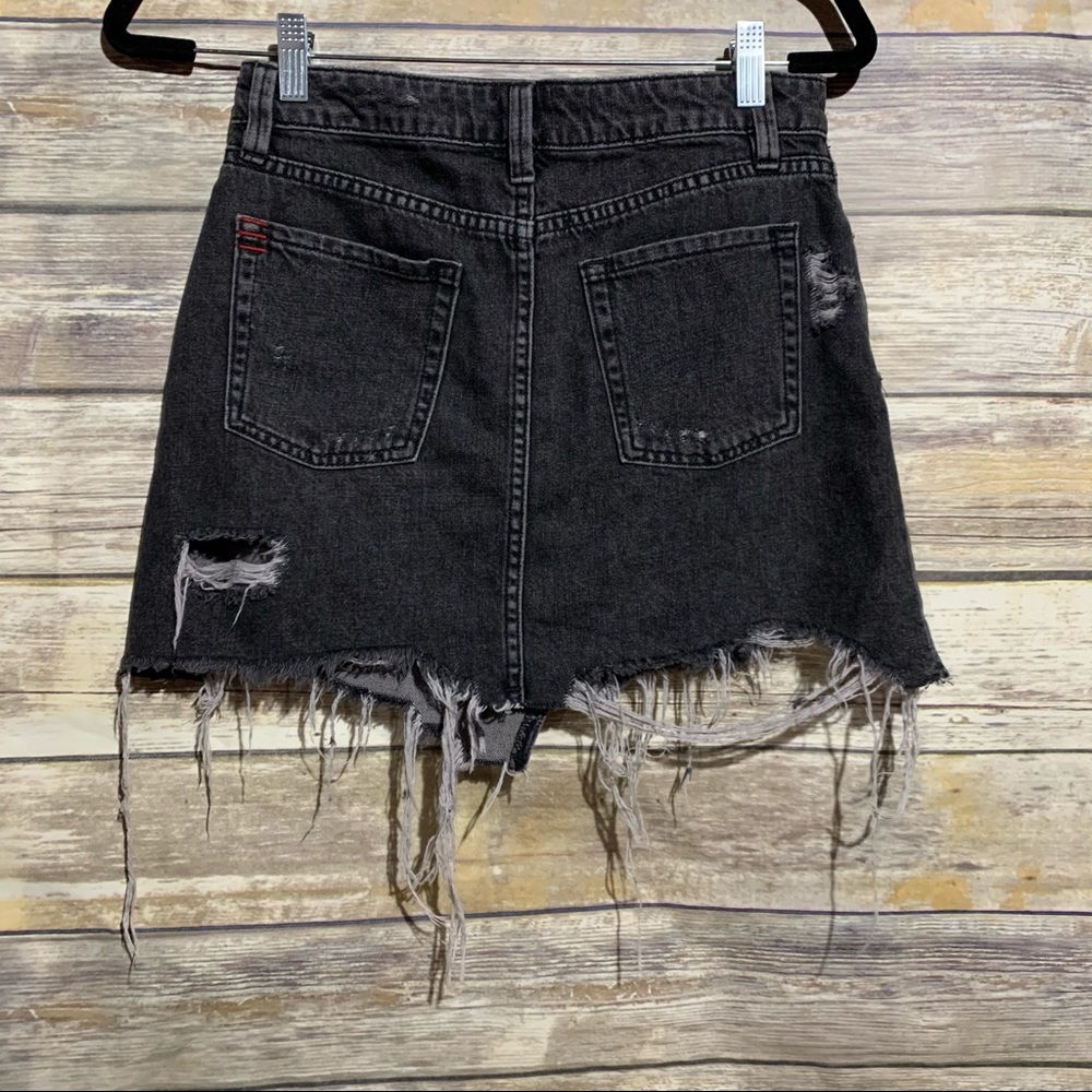 Urban Outfitters‎ BDG Deconstructed Denim Skirt - Picture 3 of 4